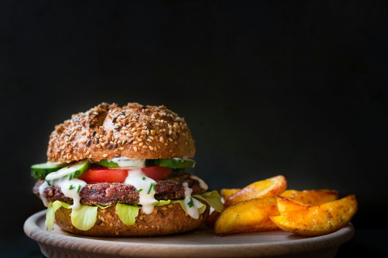 Veggie Burger Meal
