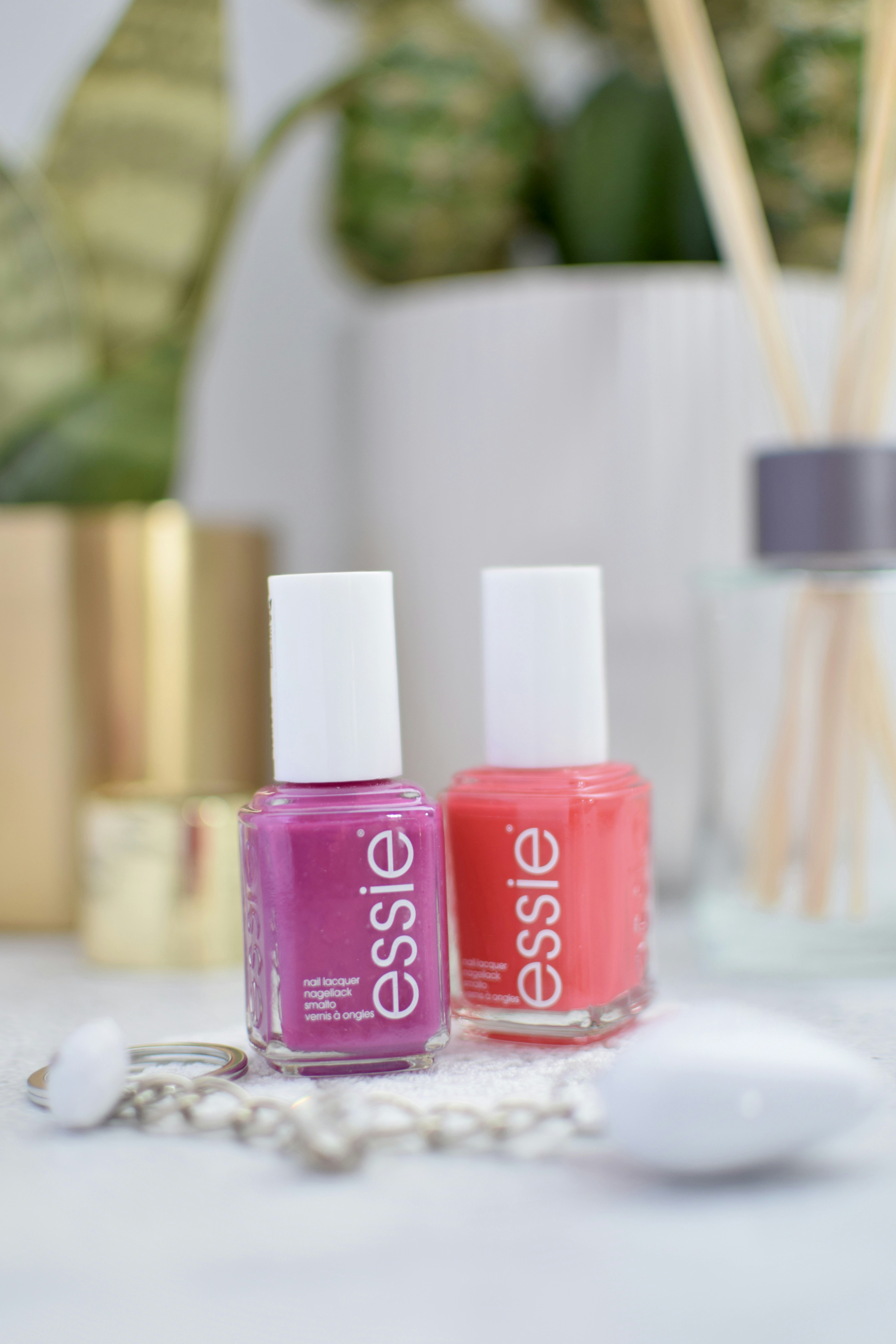 a group of makeup containers