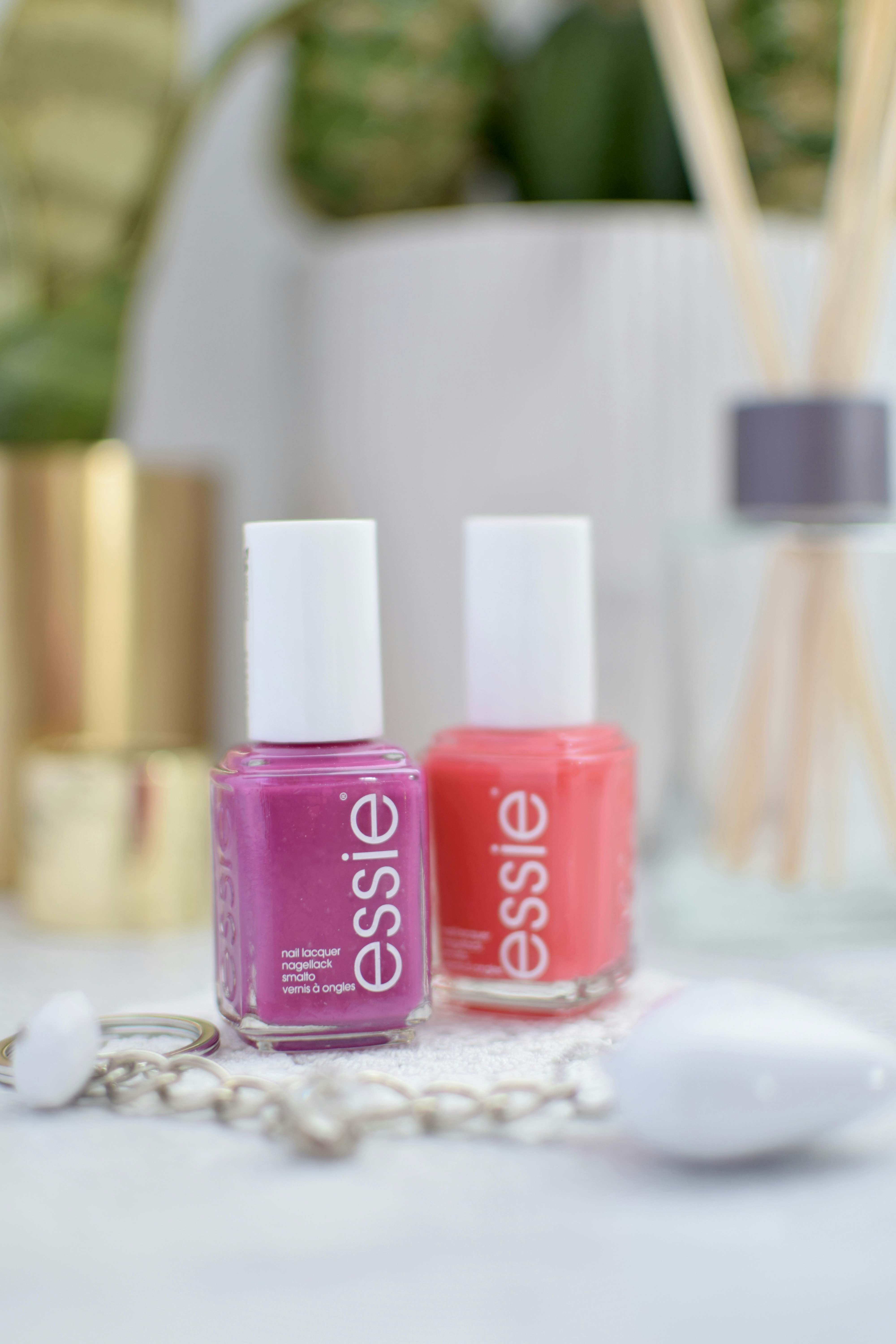 a group of makeup containers