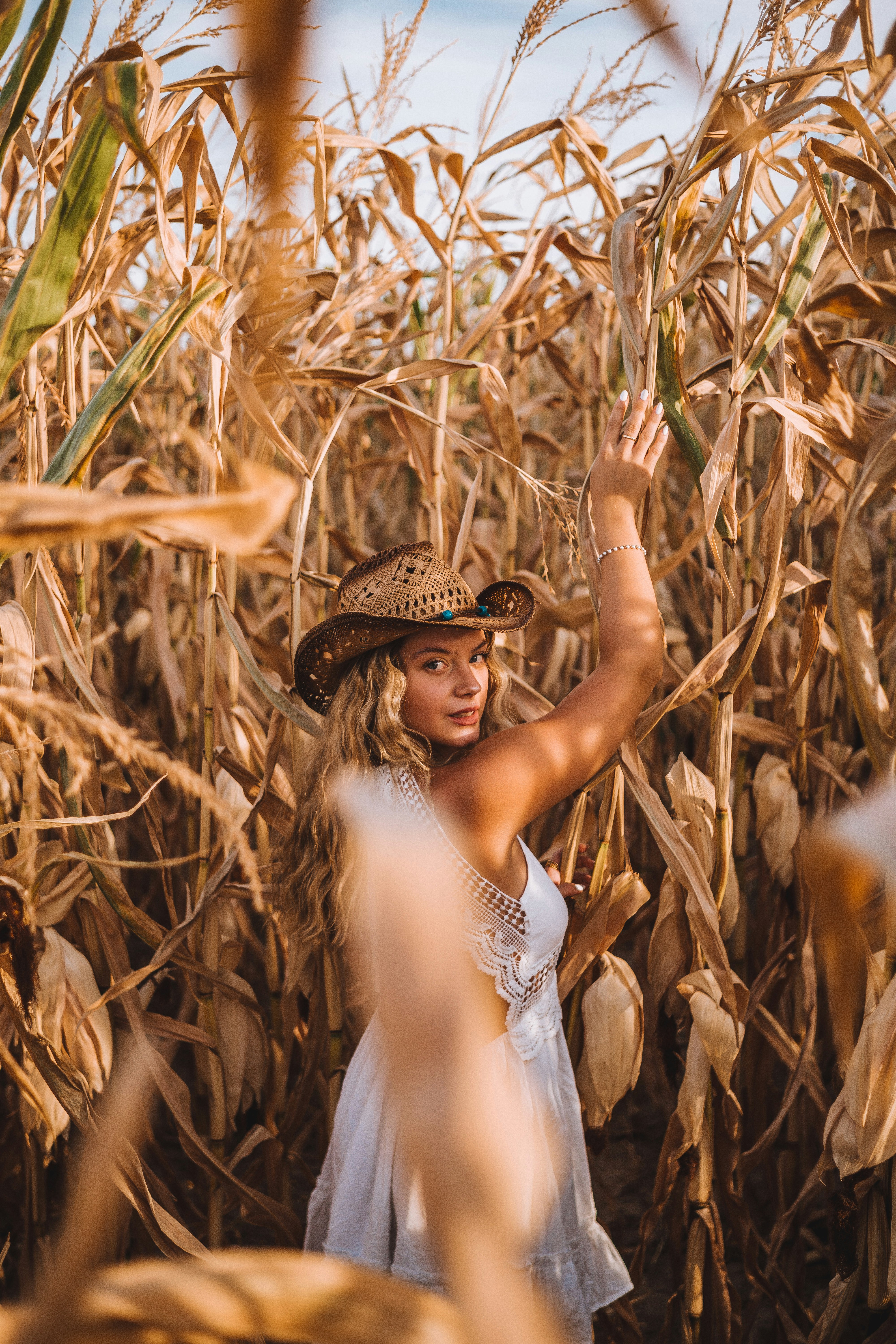 A man in a hat in a field of wheat photo – Free Brown Image on Unsplash