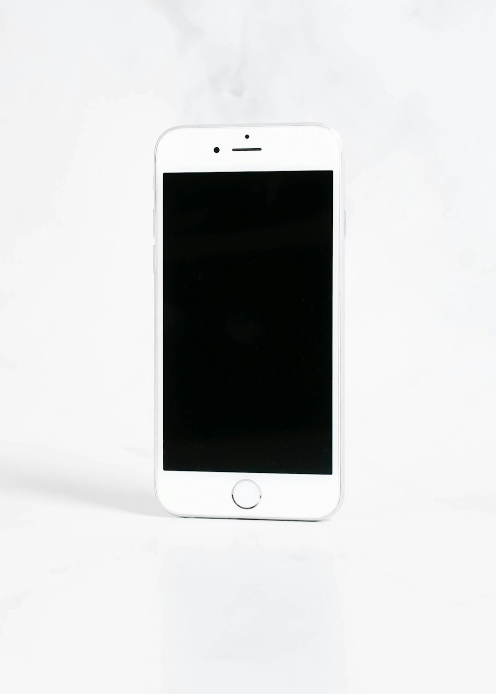 a white cell phone