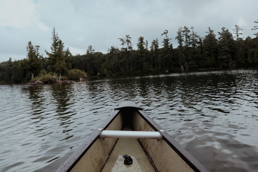 a boat on the water