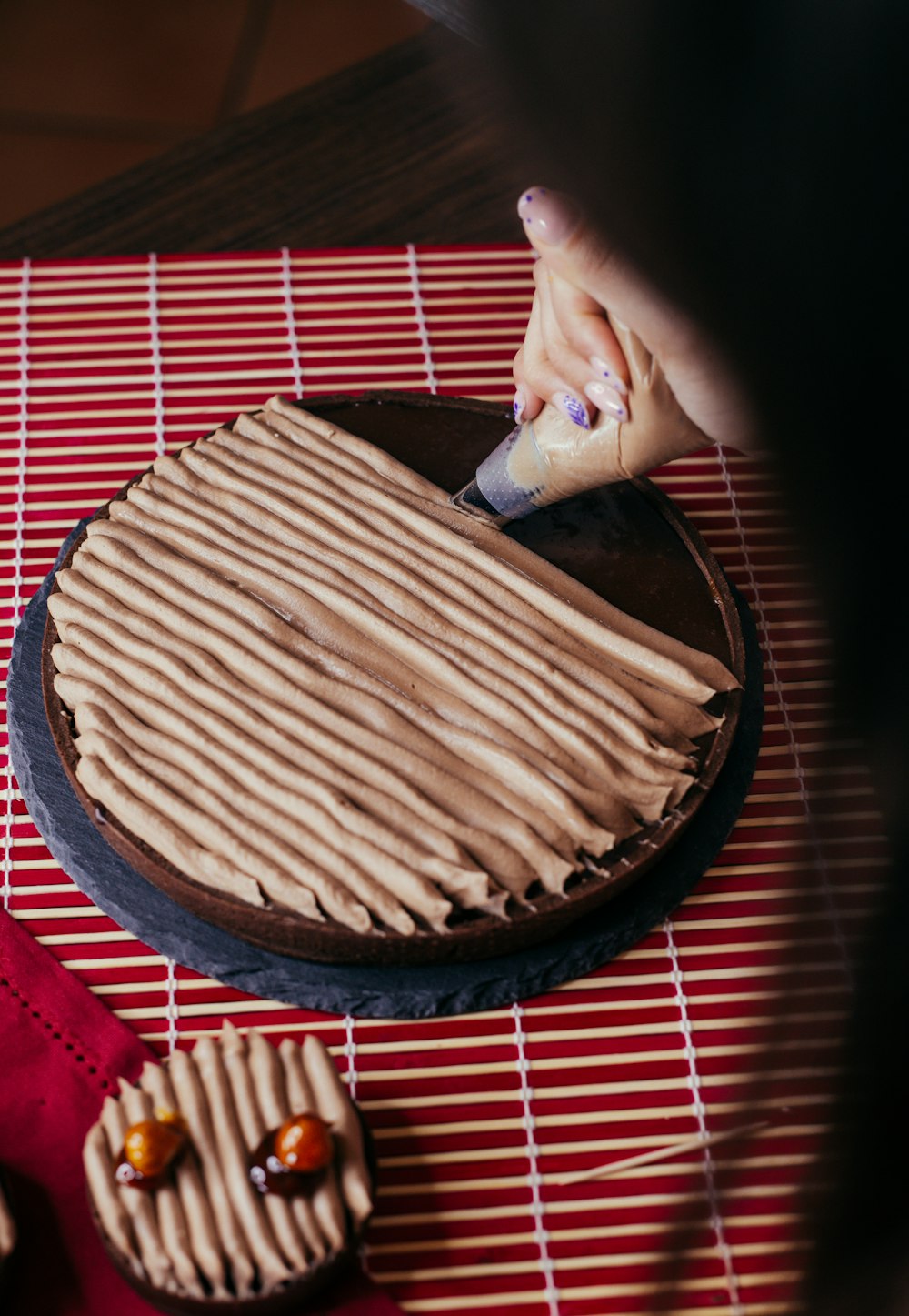 a cake on a table