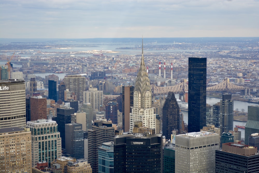 a large city landscape