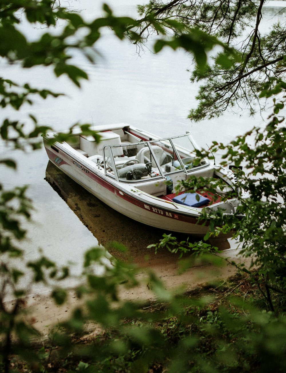 a boat on the water