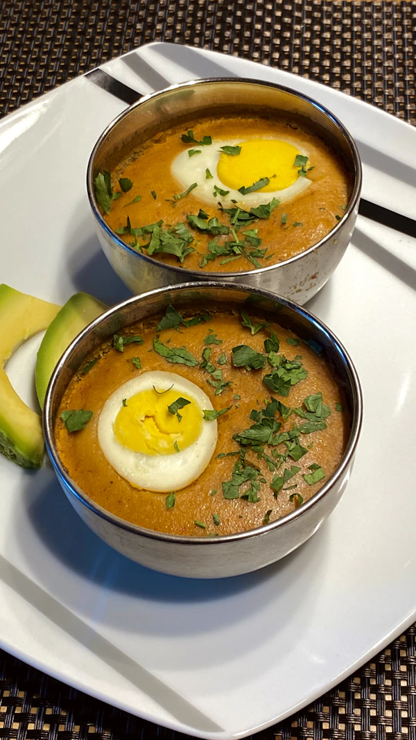 Moi moi - Nigerian bean cake