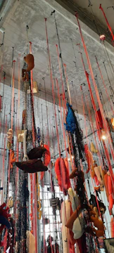 a person from a rope