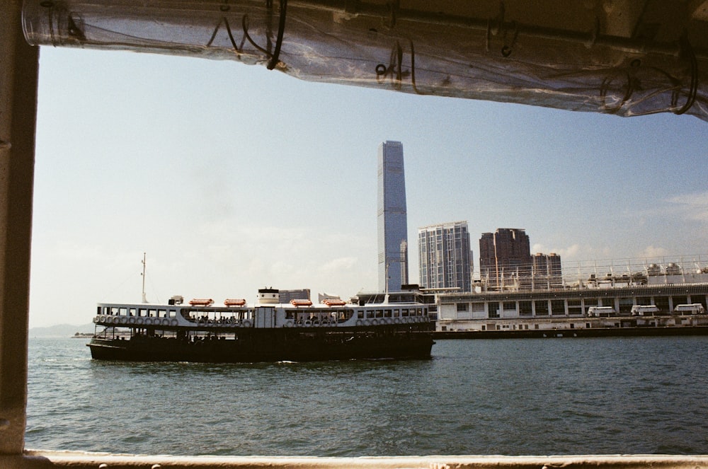 a boat on the water