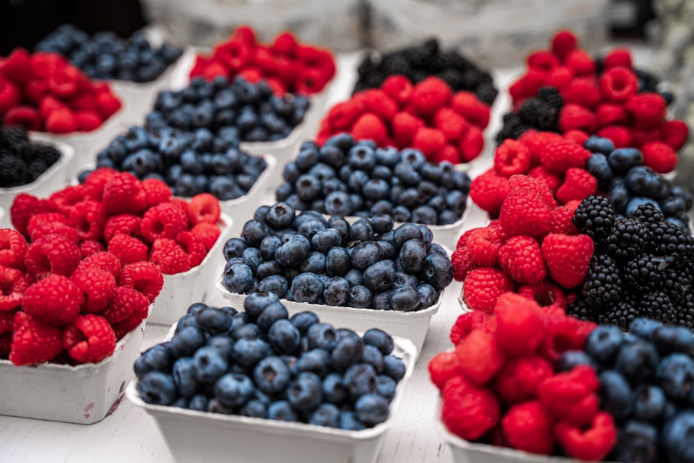 a group of berries