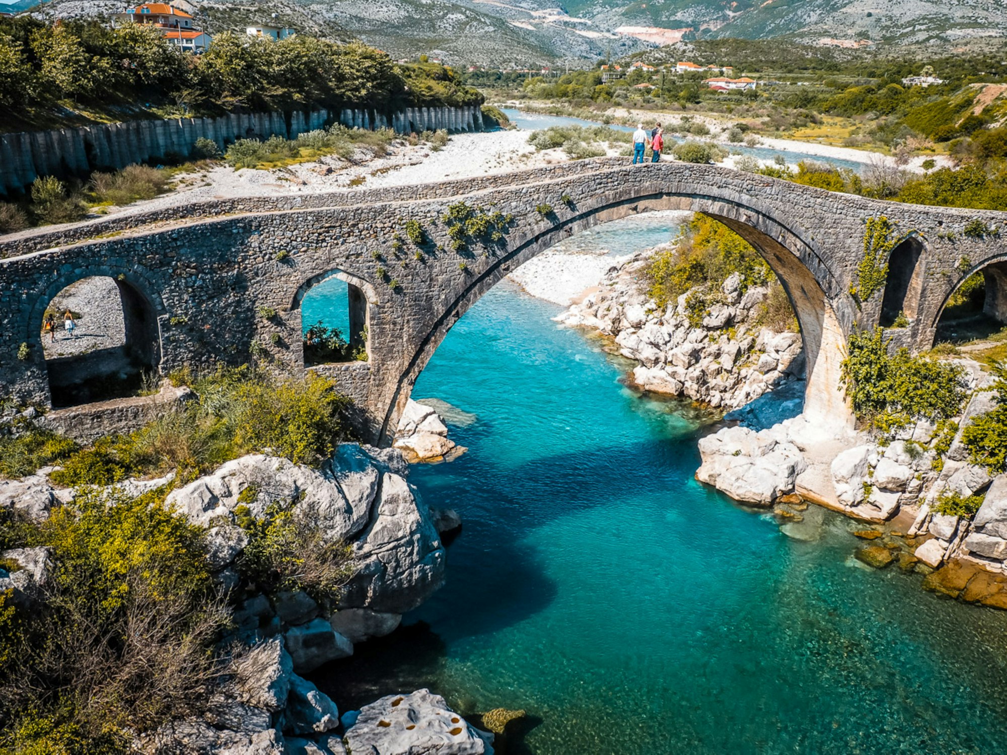 Mesi Bridge (Ura e mesit) Shkodra, Albania
