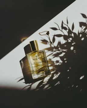 a bottle of perfume