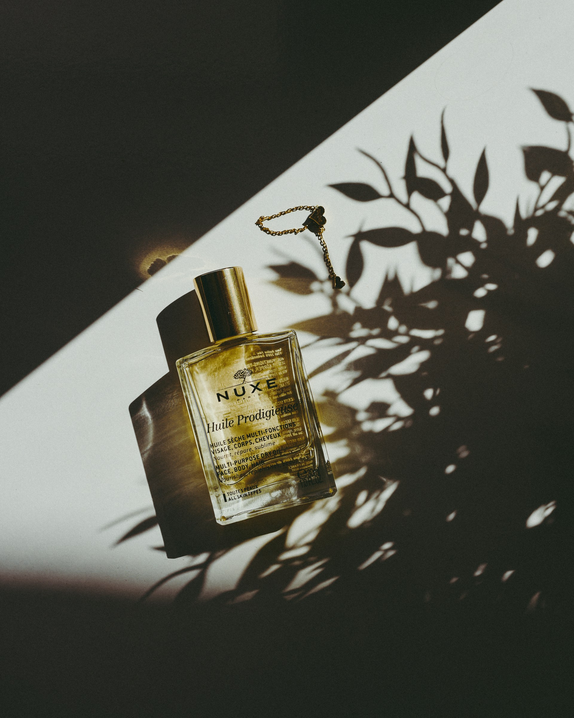 a bottle of perfume