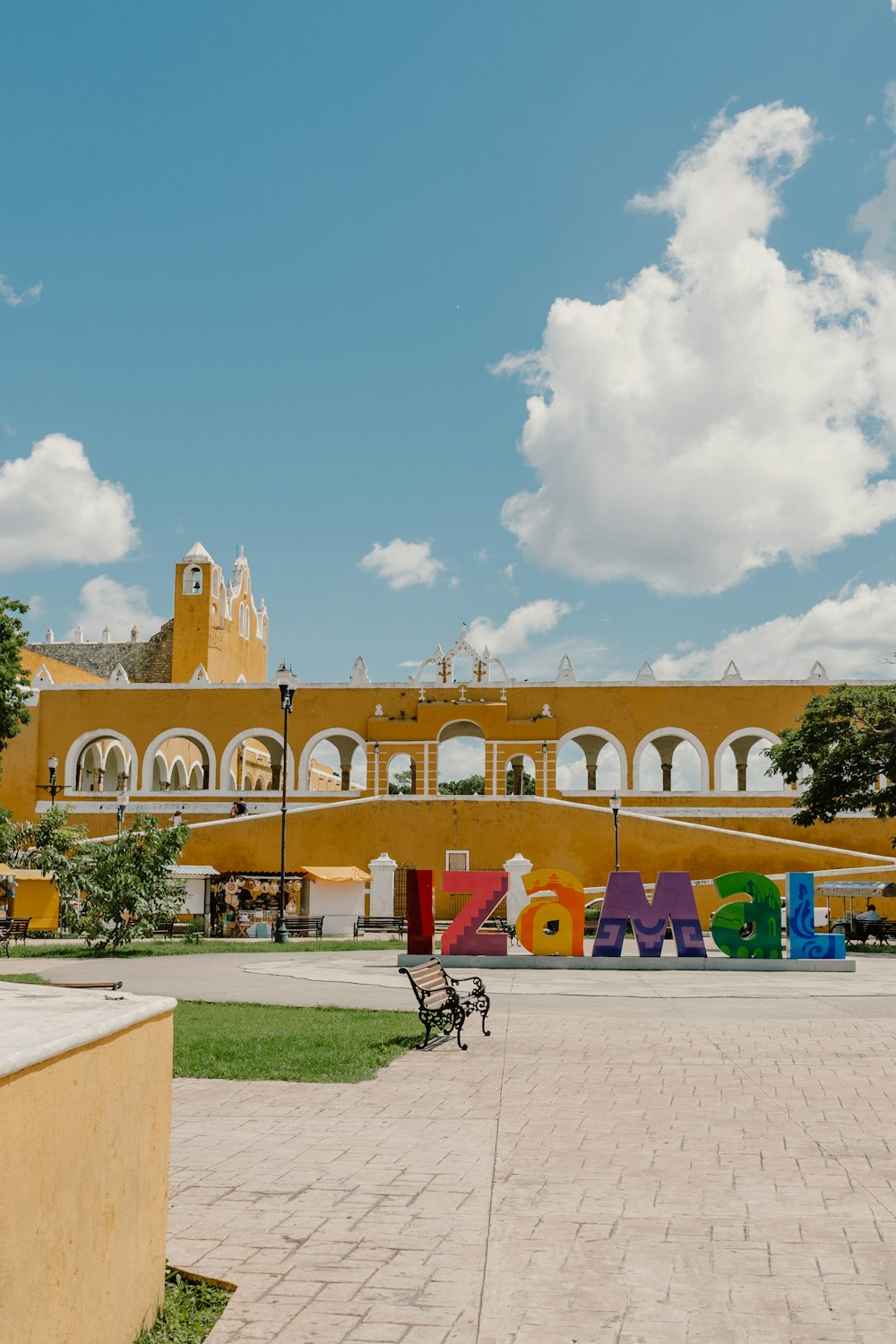 a building with graffiti