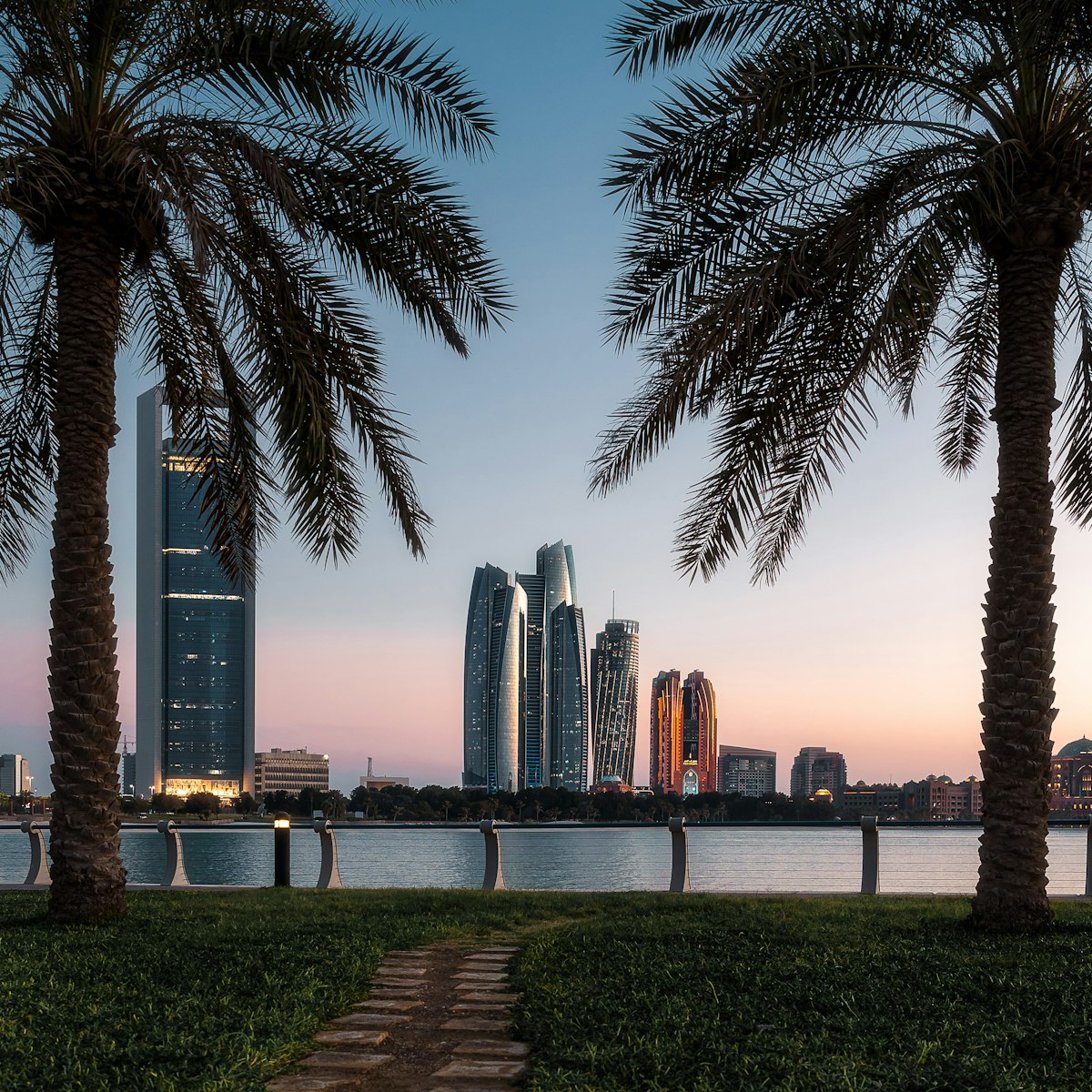 Khalidiyah Abu Dhabi old neighbourhood streets