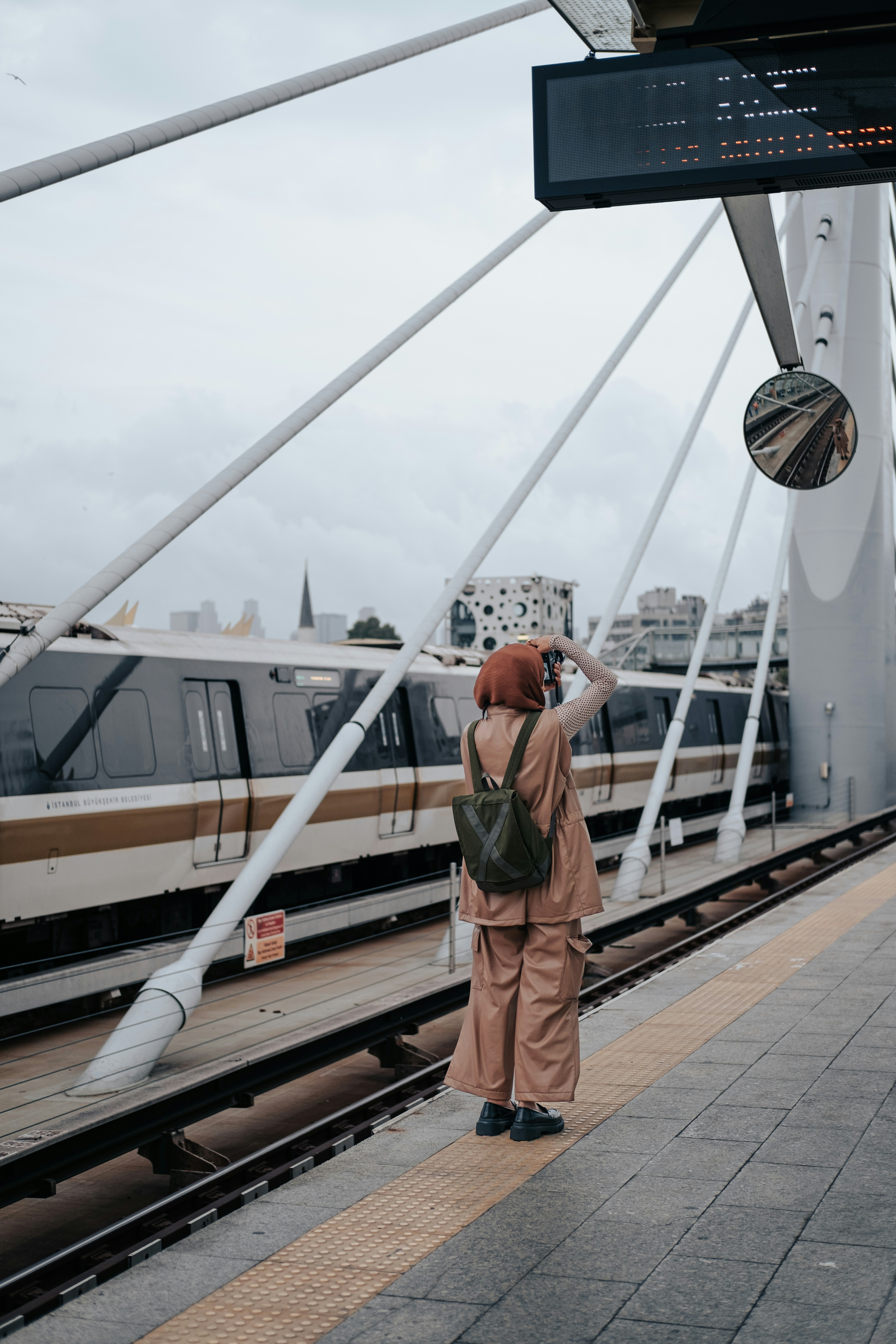 A man taking a picture of a train photo – Free Grey Image on Unsplash