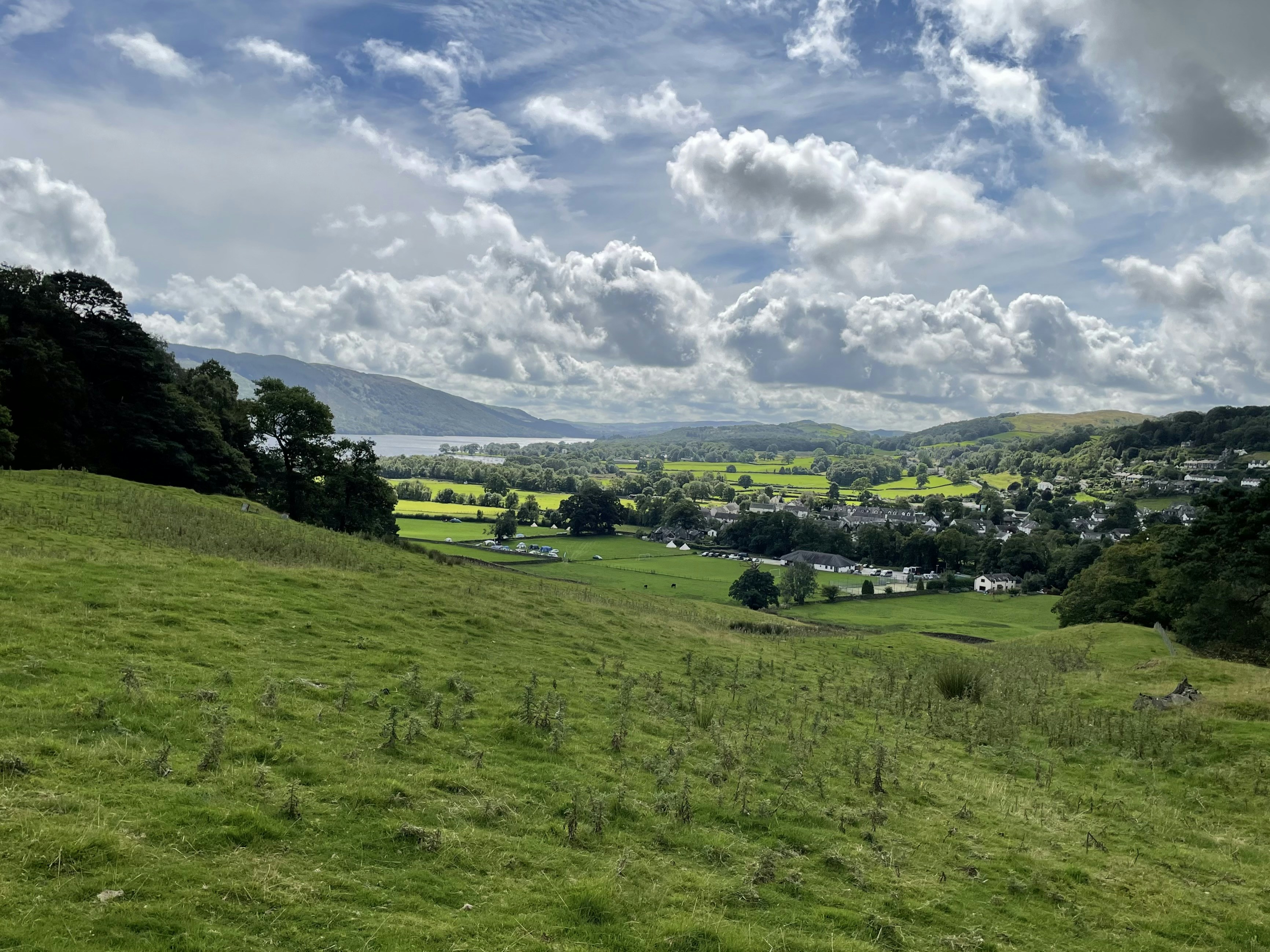 Coniston Water Beach view 2