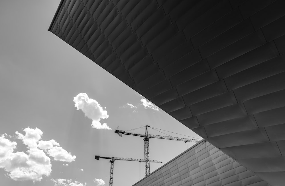 a large metal structure with smoke coming out of it