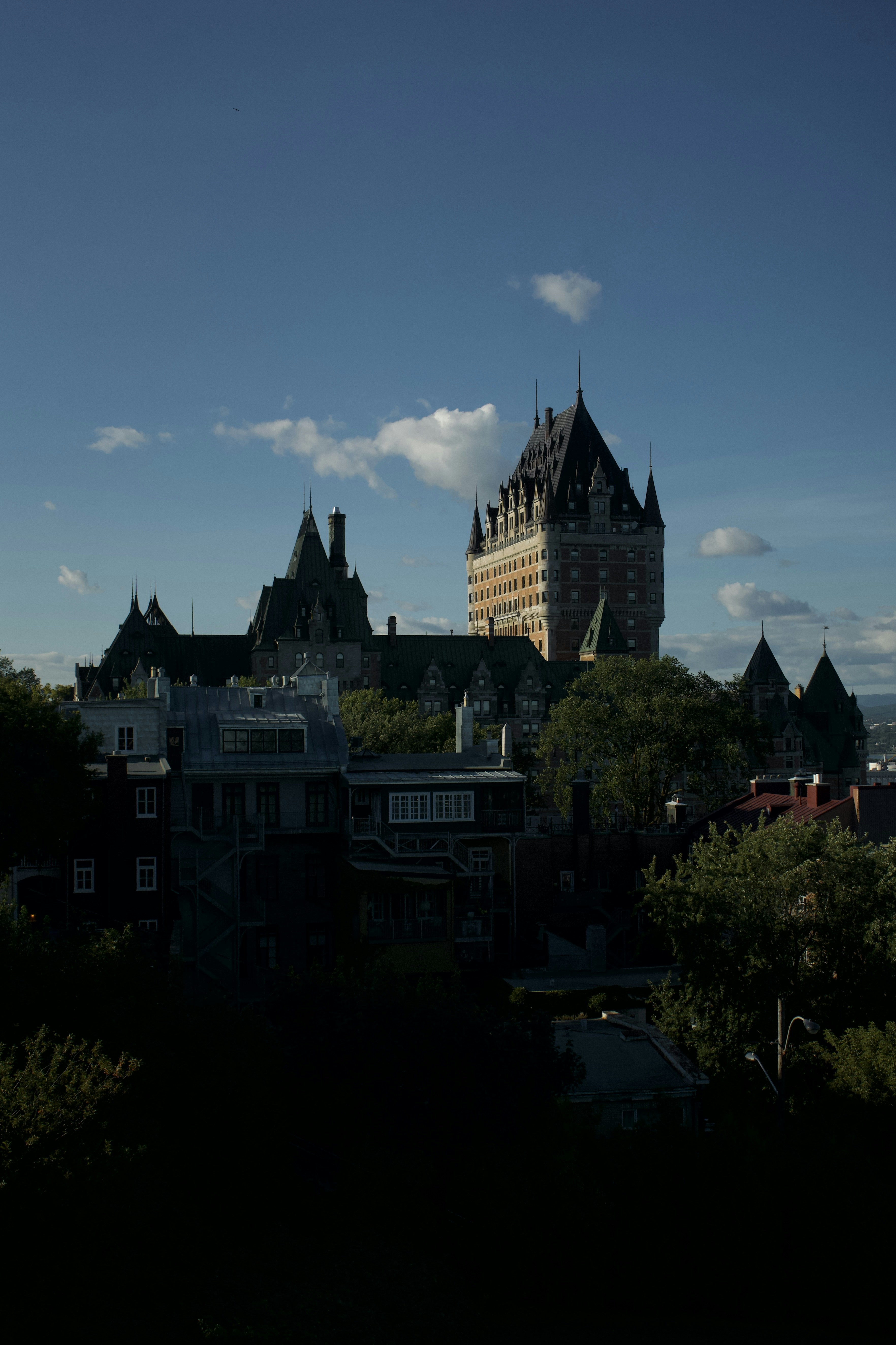 A large building with towers photo – Free Old quebec Image on Unsplash