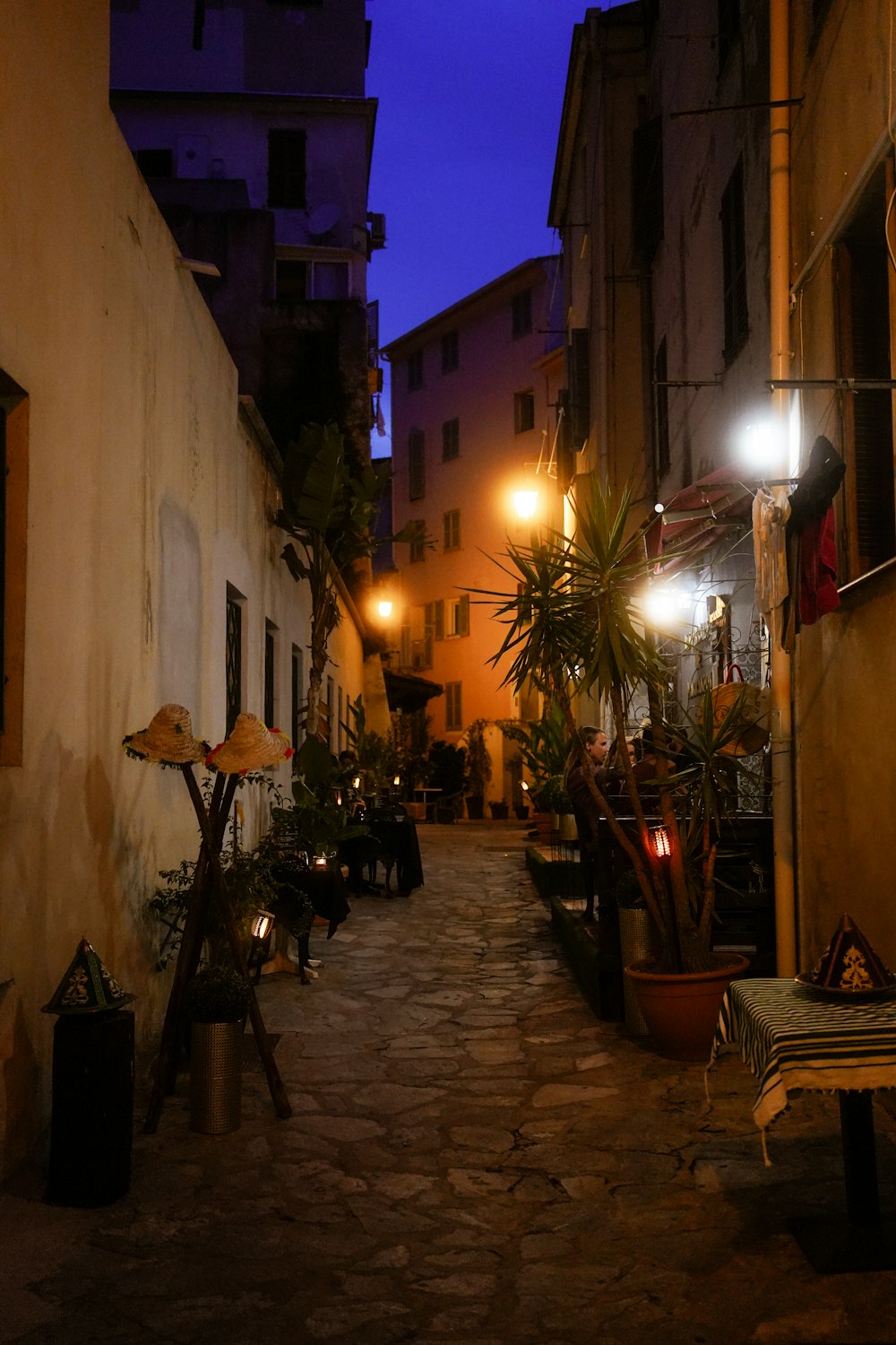 a street with buildings on both sides