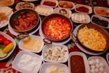 A close-up of traditional Córdoba dishes on a table.