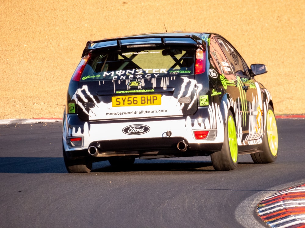 a race car on a track