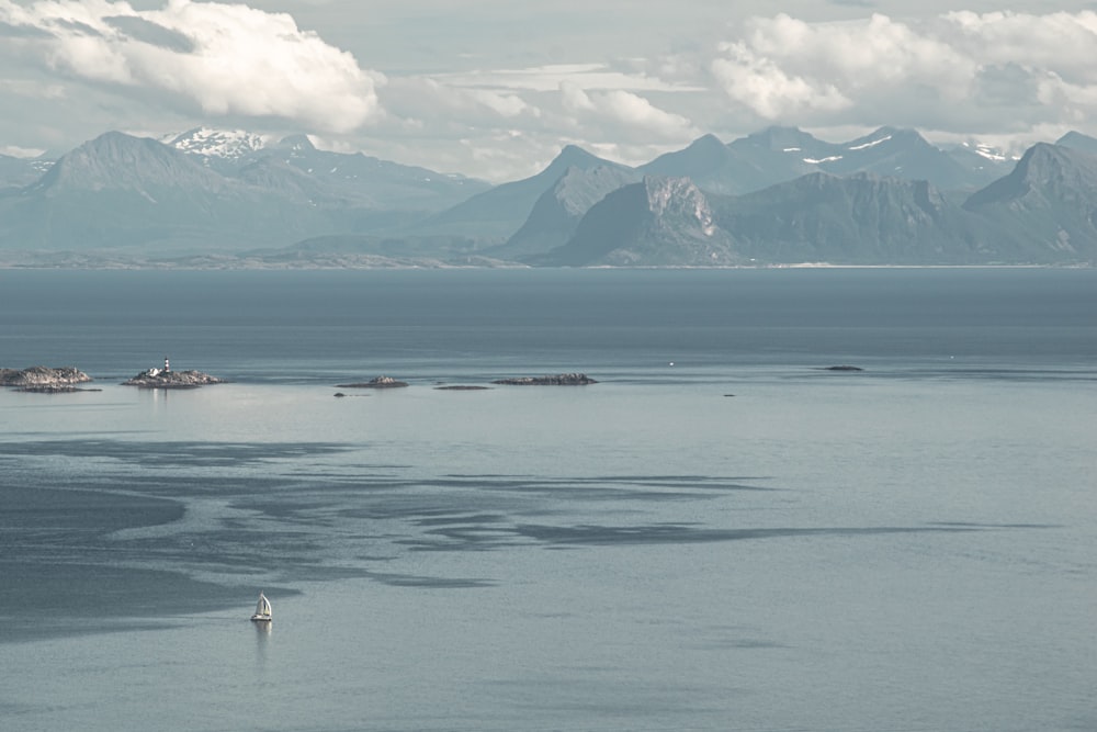 a group of boats in the water