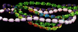 a group of colorful rocks