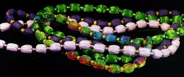 a group of colorful rocks