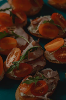a plate of food