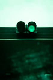 a close up of a light