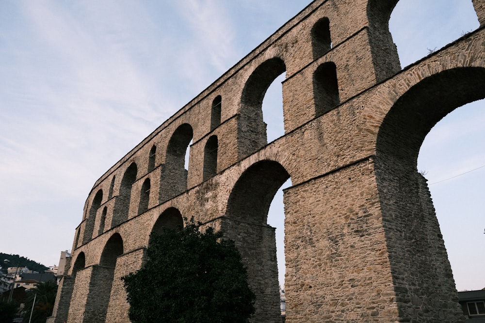 a large stone building