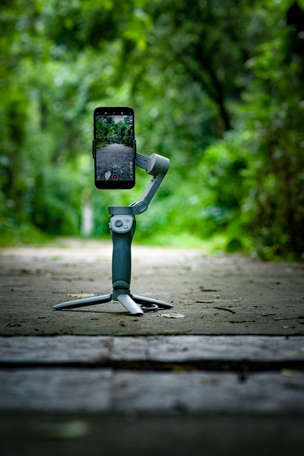 a camera on a table