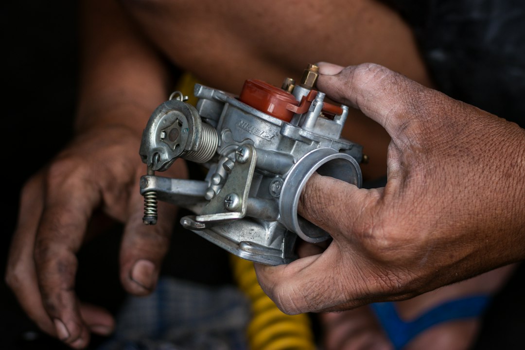 carburetor closeup