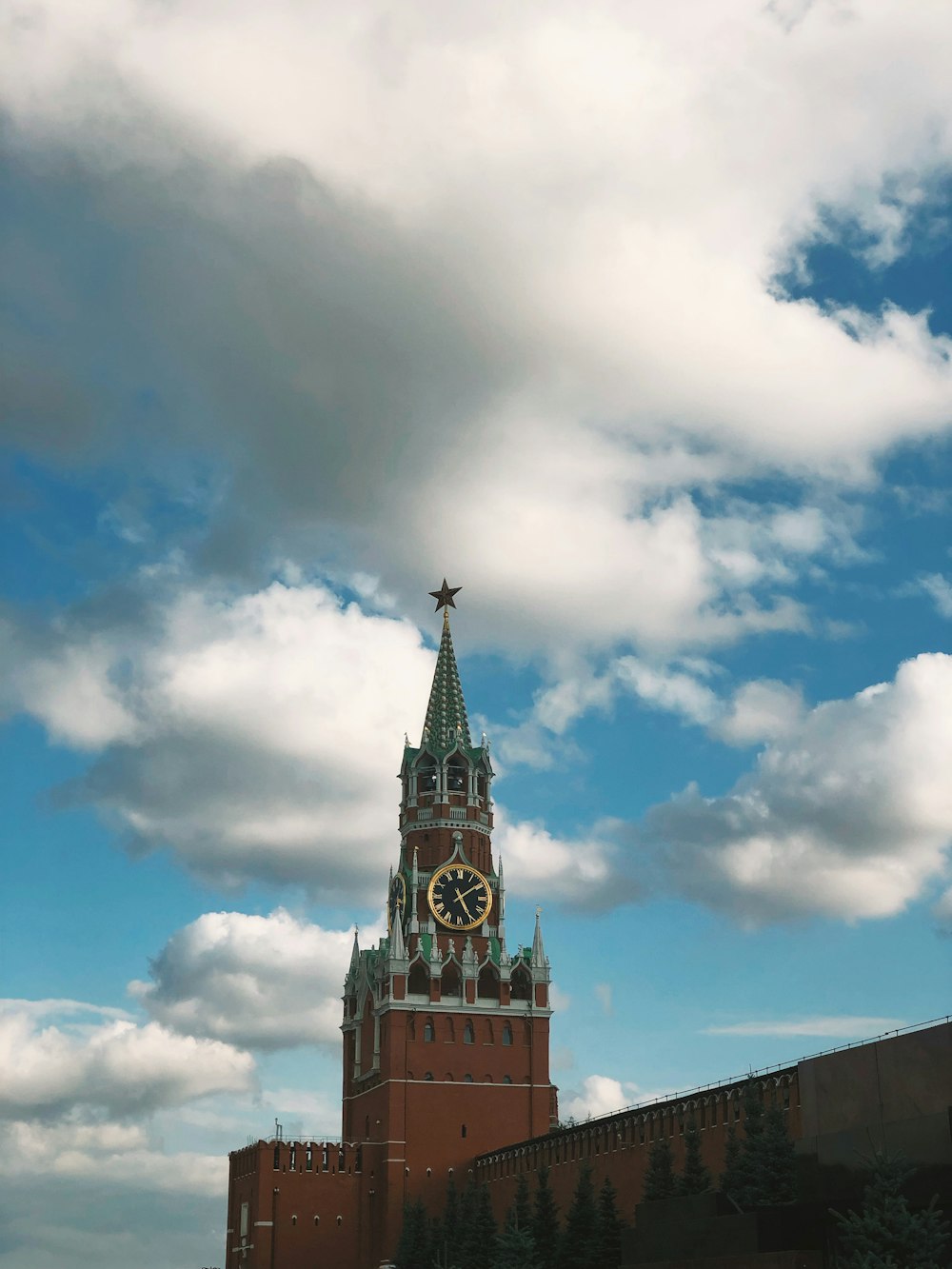 a clock tower on a building