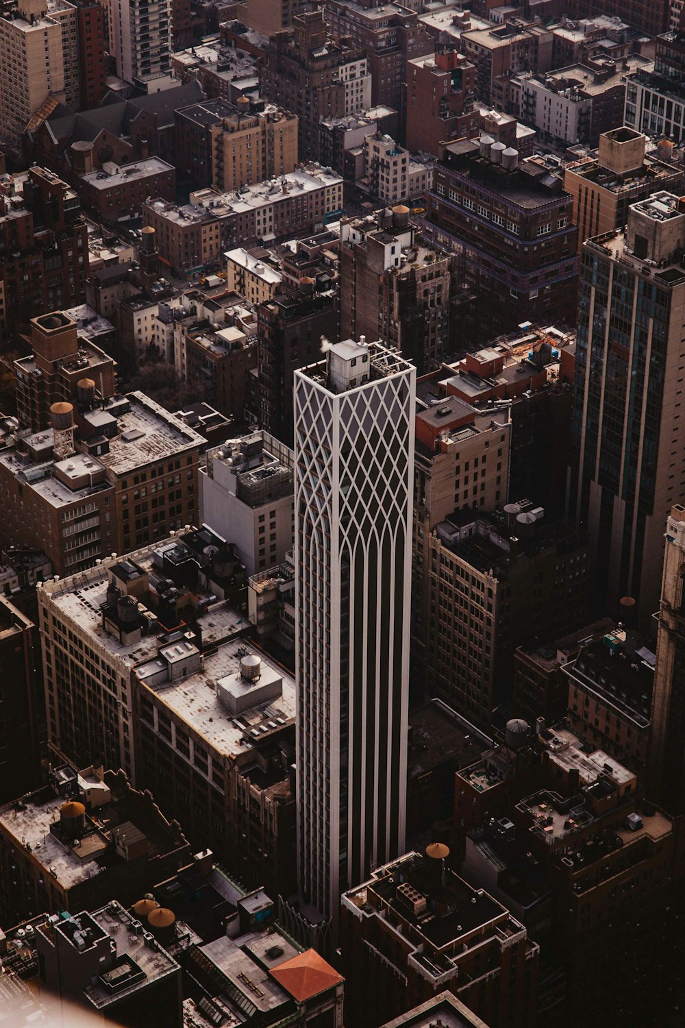 a city with many buildings