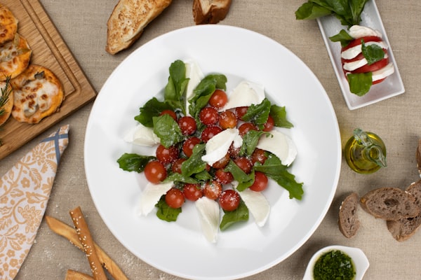 Mozzarellabolletjes met Basilicum