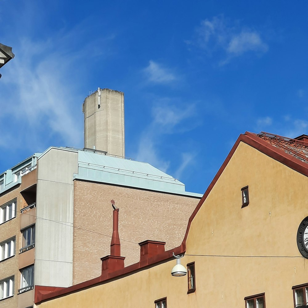 a building with a tower