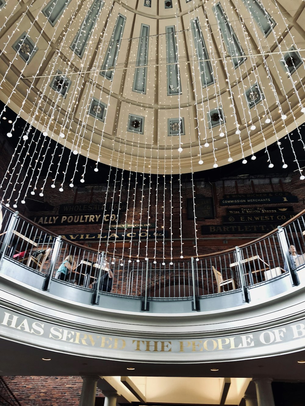 a spiral staircase in a building