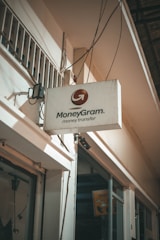 a sign on a building