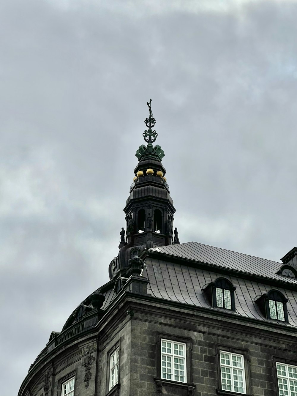 a building with a tower