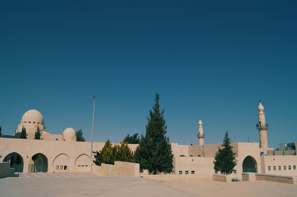 a large building with a dome roof