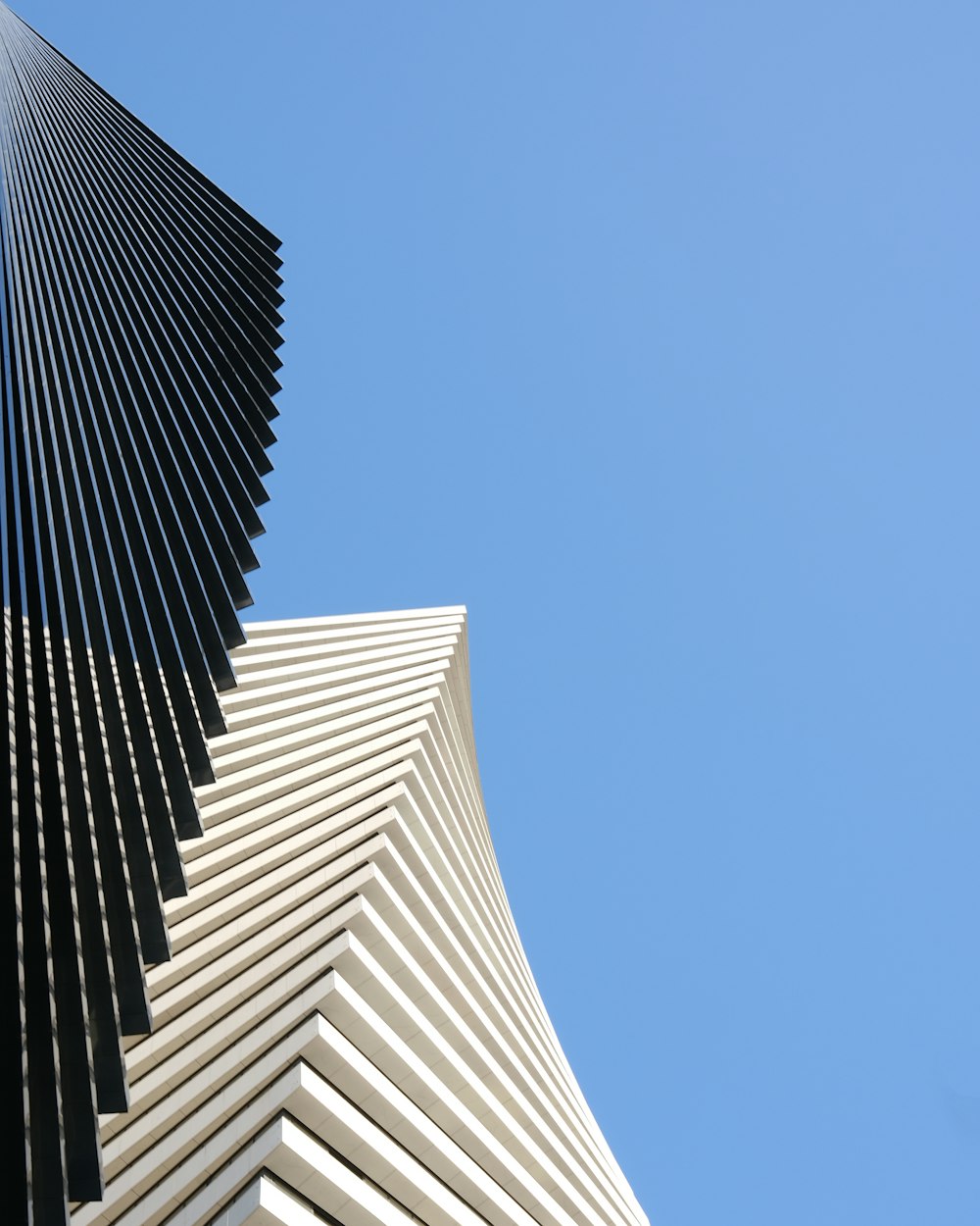 a couple of skyscrapers