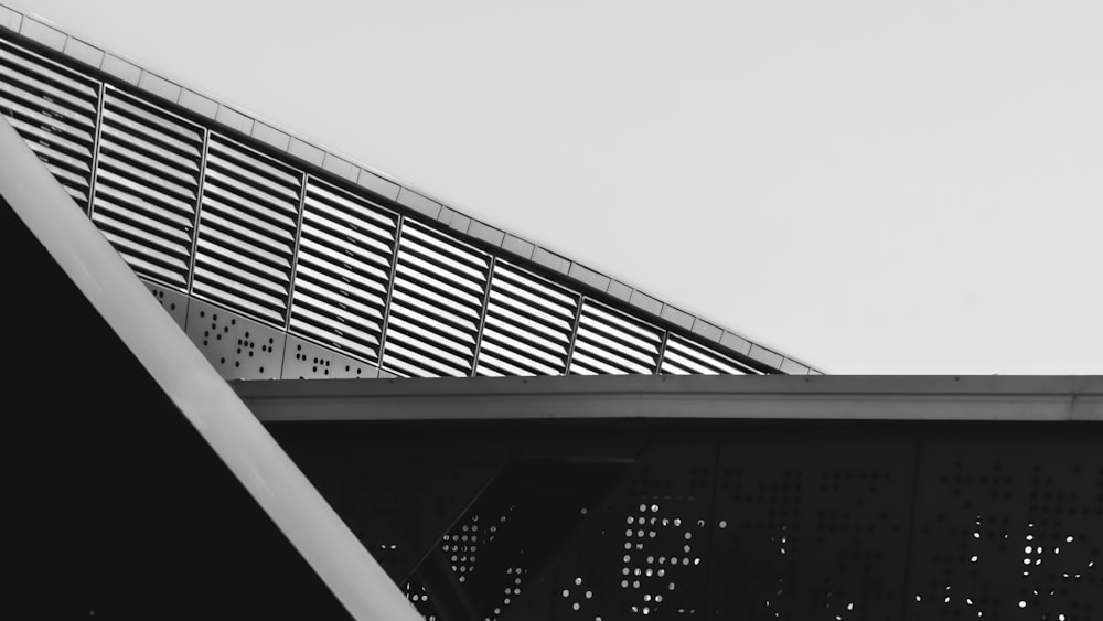 a building with a glass wall