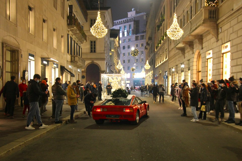 Via Monte Napoleone, the heart of Milan's fashion quadrilateral