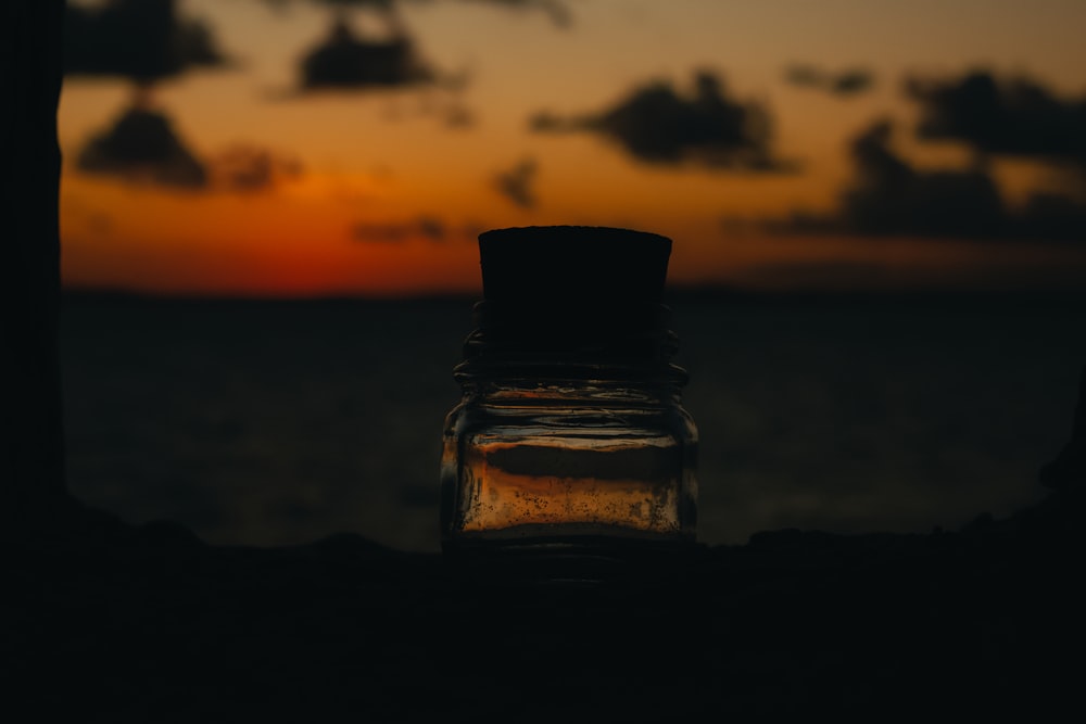 a close-up of a bottle