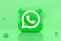 A green 3D icon of a telephone handset inside a speech bubble