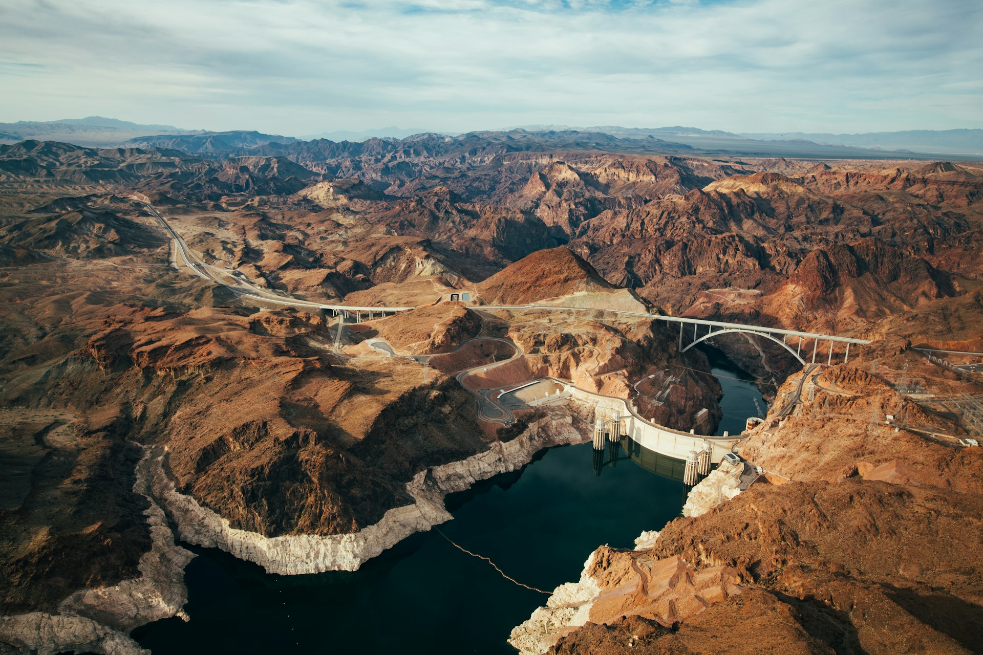 a river running through a canyon