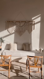 a bed with a canopy over it