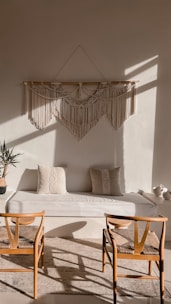 a bed with a canopy over it