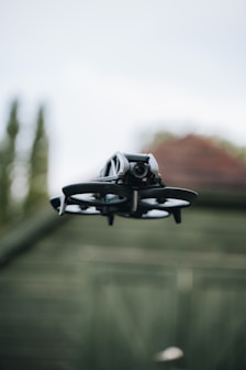 a helicopter flying in the air